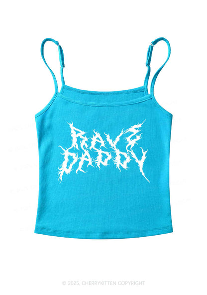 Rave Daddy Y2K Spaghetti Strap Cami Cherrykitten