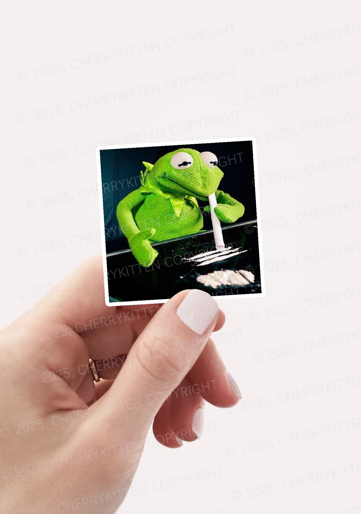 Special Cola Frog 1Pc Y2K Sticker Cherrykitten