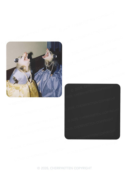 Princess Rats Y2K Soft Magnetic Refrigerator Magnet Cherrykitten