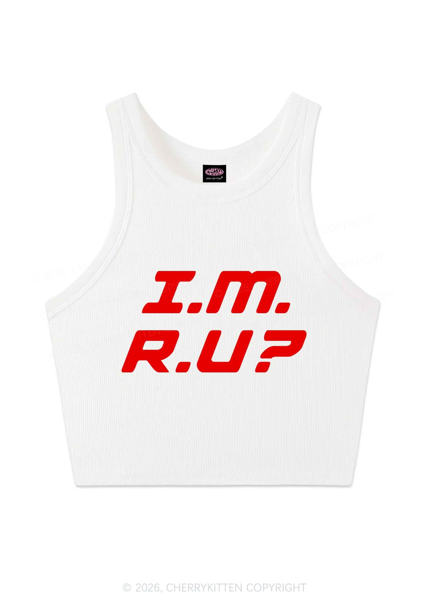 Im Ru Pride Y2K Crop Tank Top Cherrykitten