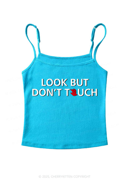 Look Dont Touch Y2K Spaghetti Strap Cami Cherrykitten