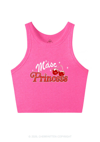 Masc Princess Cherry Pride Y2K Crop Tank Top Cherrykitten