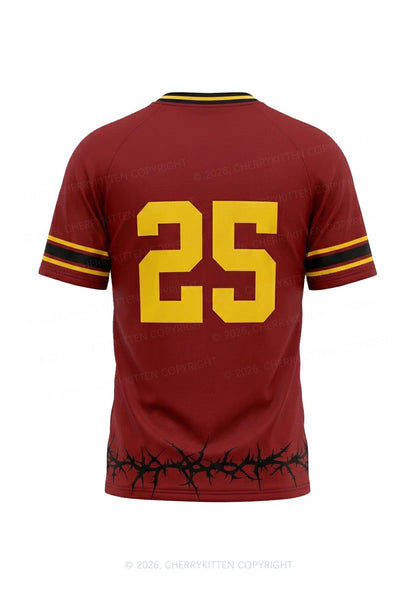From Hell With Love Y2K Football Jersey Shirts Cherrykitten