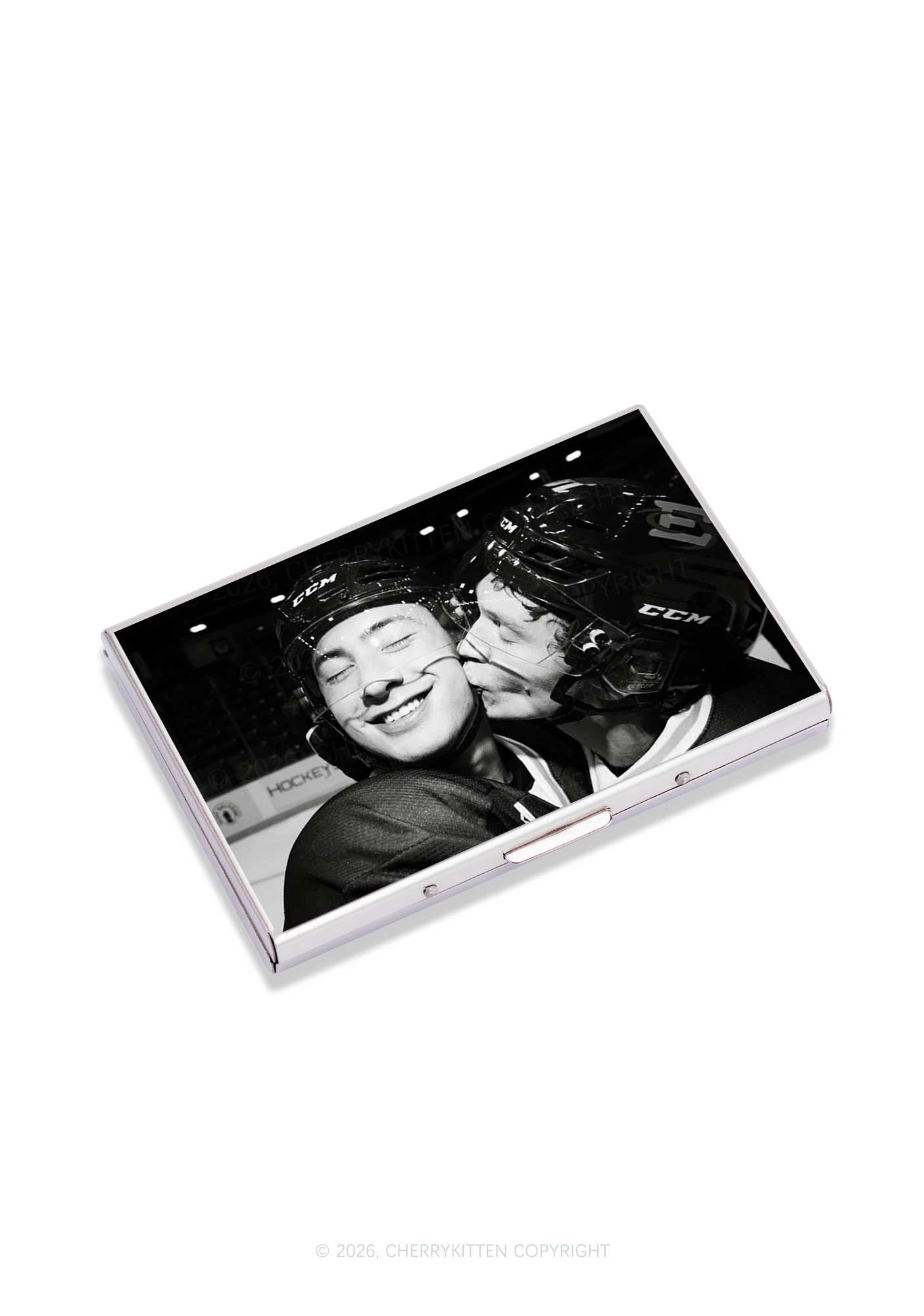 Hockey Duo Faded HR Y2K Mirror Cigarette Case Cherrykitten