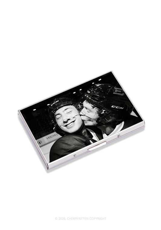 Hockey Duo Faded HR Y2K Mirror Cigarette Case Cherrykitten