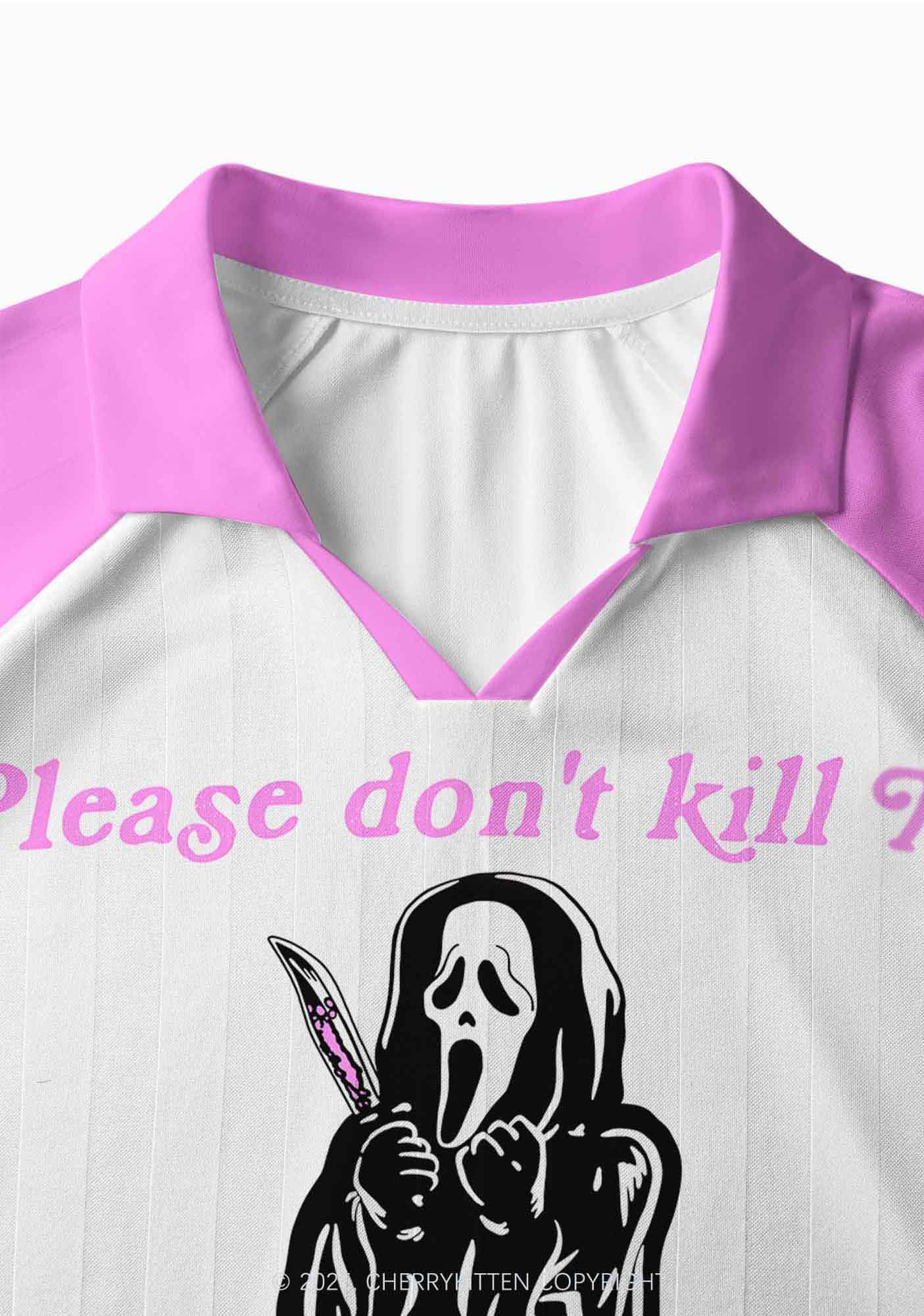 Custom Halloween Dont Kill Me Y2K Long Sleeve Sport Jersey Shirts Cherrykitten