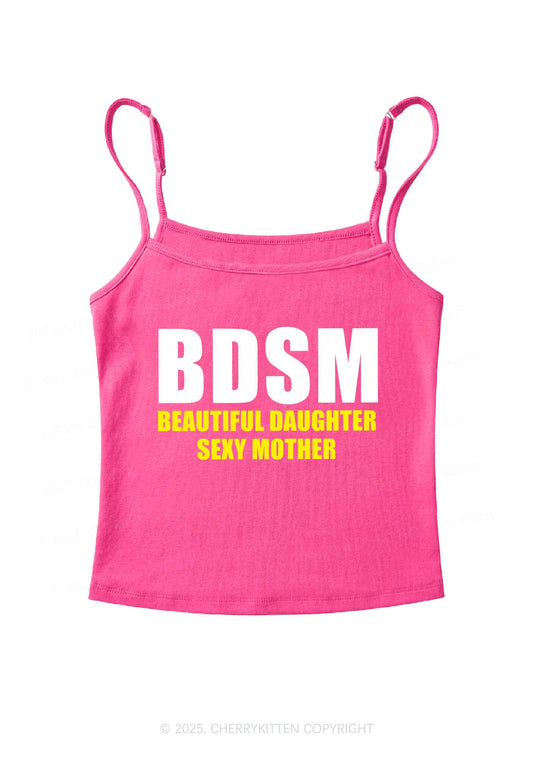 BDSM Daughter Mother Y2K Spaghetti Strap Cami Cherrykitten