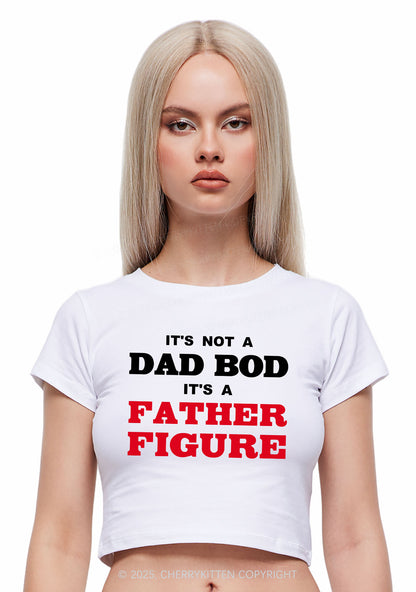 Dad Bod Father Figure Y2K Baby Tee Cherrykitten