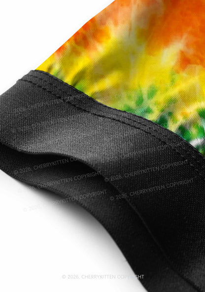 Rainbow Leopard Tie Dye Pride Y2K Print Men Boxer Briefs Cherrykitten
