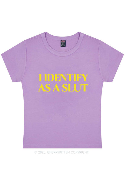 Identify As A Slxt Y2K Baby Tee Cherrykitten
