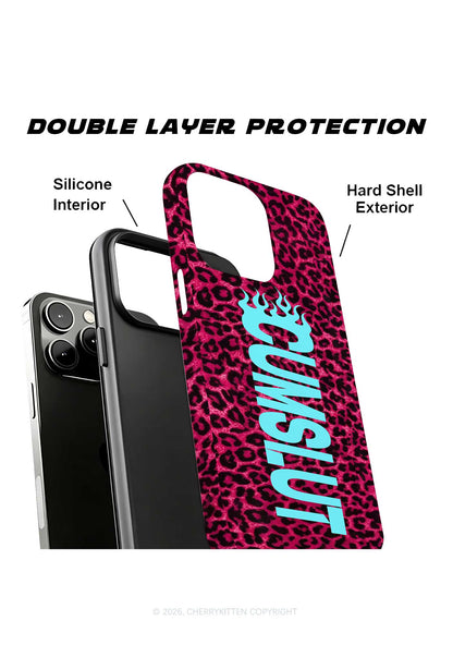 Cxmslxt Hot Pink Leopard Y2K Phone Case Cherrykitten