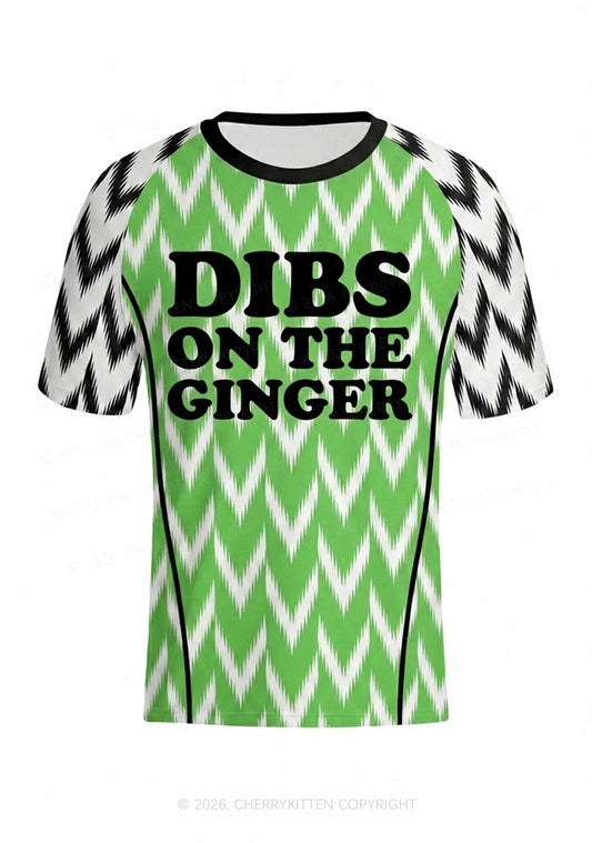 Dibs On The Ginger St Patricks Y2K Football Jersey Shirts Cherrykitten