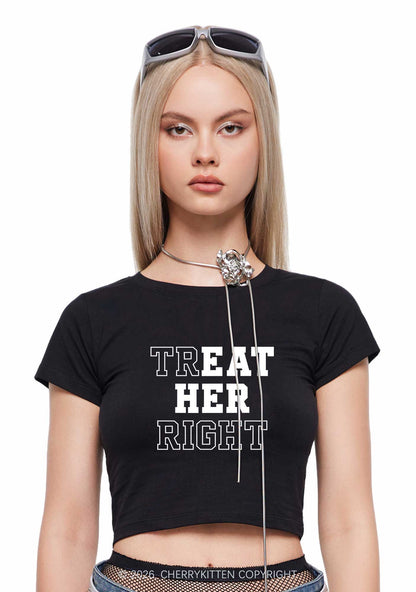 Eat Her Right Pride Y2K Baby Tee Cherrykitten