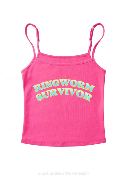 Ringworm Survivor Y2K Spaghetti Strap Cami Cherrykitten