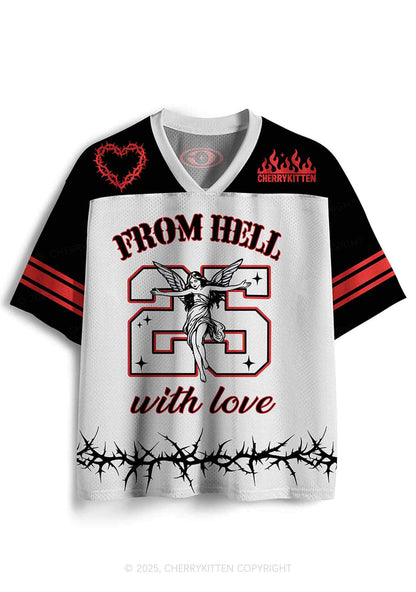 Custom Angel From Hell Y2K Sport Jersey Shirts Cherrykitten