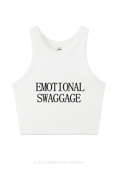 Emotional Swaggage Y2K Crop Tank Top Cherrykitten