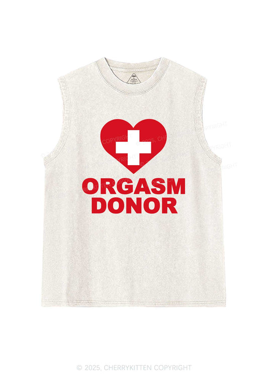 Orgxsm Donor Y2K Washed Muscle Tank Cherrykitten