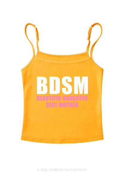BDSM Daughter Mother Y2K Spaghetti Strap Cami Cherrykitten