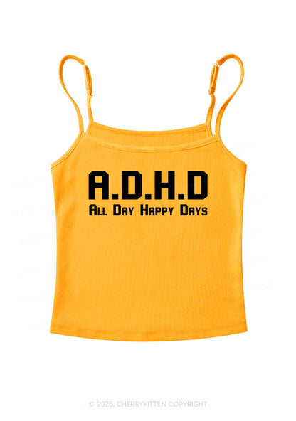 All Day Happy Days Y2K Spaghetti Strap Cami Cherrykitten