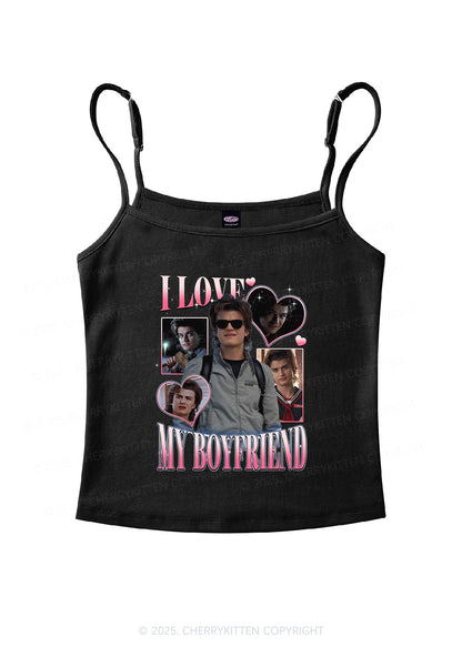 I Love My BF SH Y2K Spaghetti Strap Cami Cherrykitten