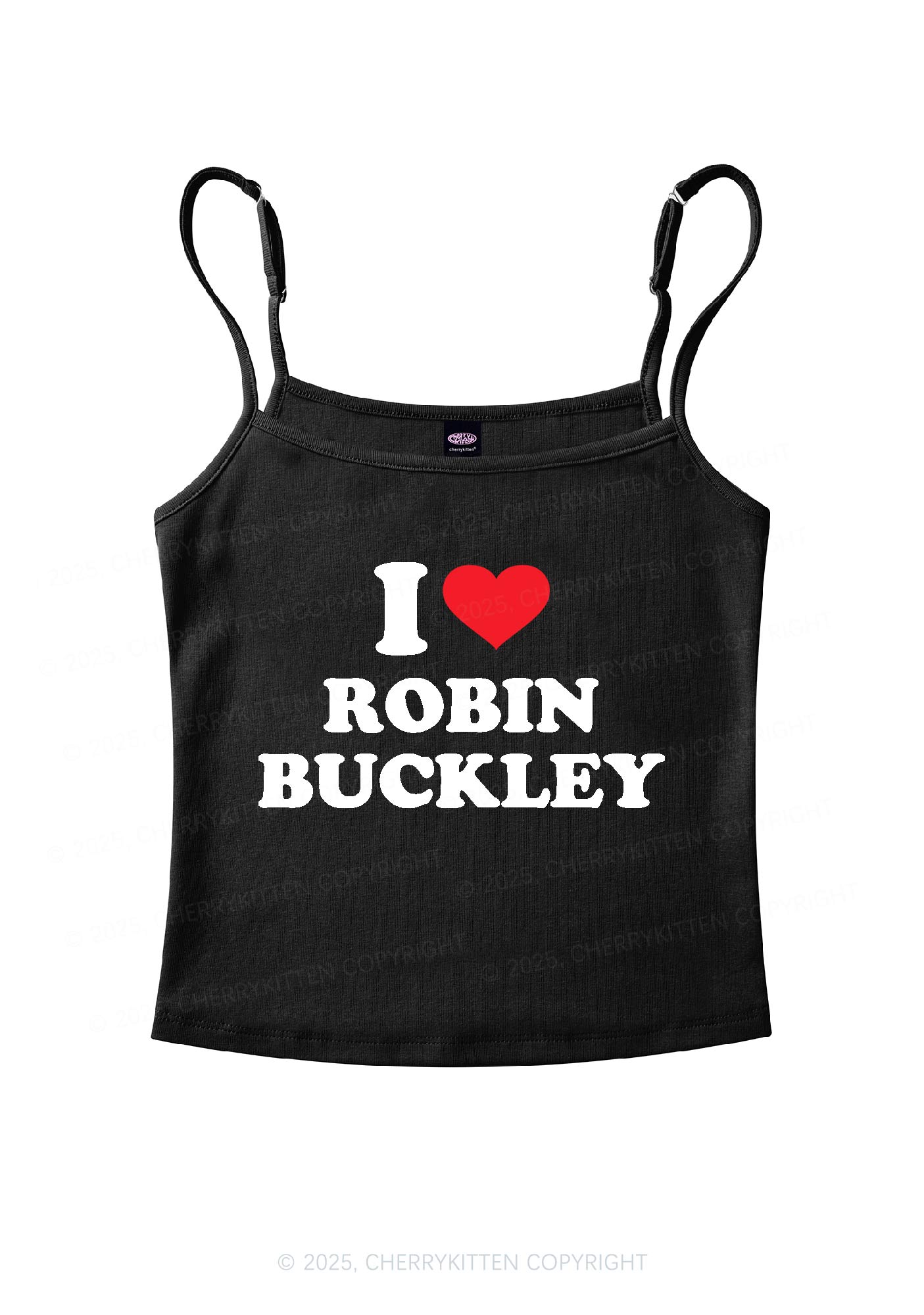I Love RB Pride Y2K Spaghetti Strap Cami Cherrykitten