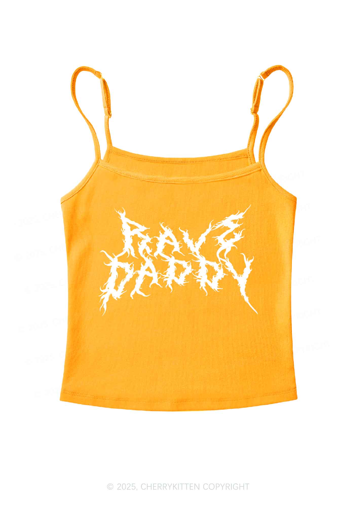 Rave Daddy Y2K Spaghetti Strap Cami Cherrykitten