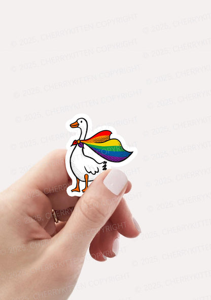 Pride Goose 1Pc Y2K Sticker Cherrykitten