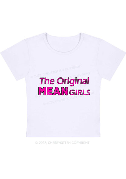 Curvy The Original Mean Girls Baby Tee Cherrykitten