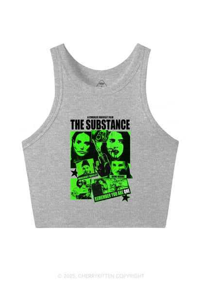 Halloween The Horror Movie Y2K Crop Tank Top Cherrykitten
