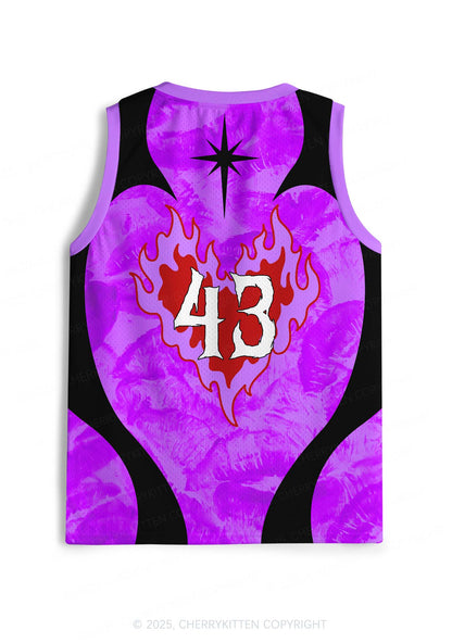 Custom Halloween Satan Loves You Y2K Sport Jersey Tank Cherrykitten