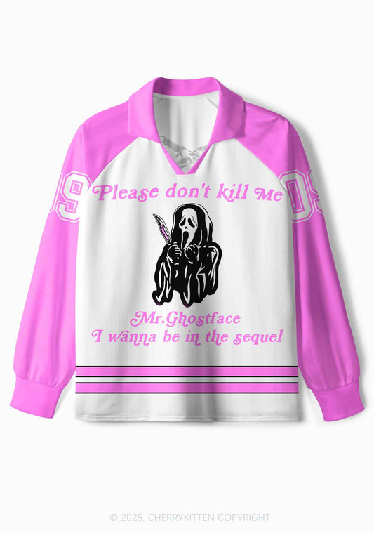 Custom Halloween Dont Kill Me Y2K Long Sleeve Sport Jersey Shirts Cherrykitten