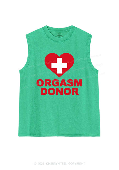 Orgxsm Donor Y2K Washed Muscle Tank Cherrykitten