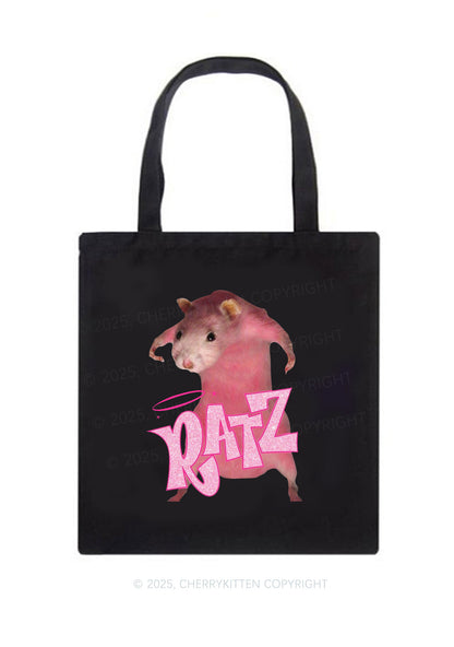 Pink Ratz Y2K Canvas Tote Bag Cherrykitten