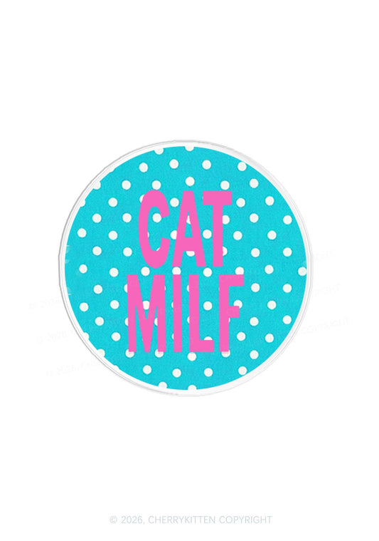 Cat Mxxf Dots Y2K Magnetic Phone Grip Holder Cherrykitten