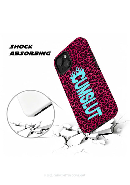 Cxmslxt Hot Pink Leopard Y2K Phone Case Cherrykitten