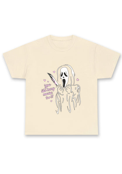 Halloween You Like Scary Movies Too Chunky Shirt