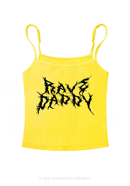 Rave Daddy Y2K Spaghetti Strap Cami Cherrykitten