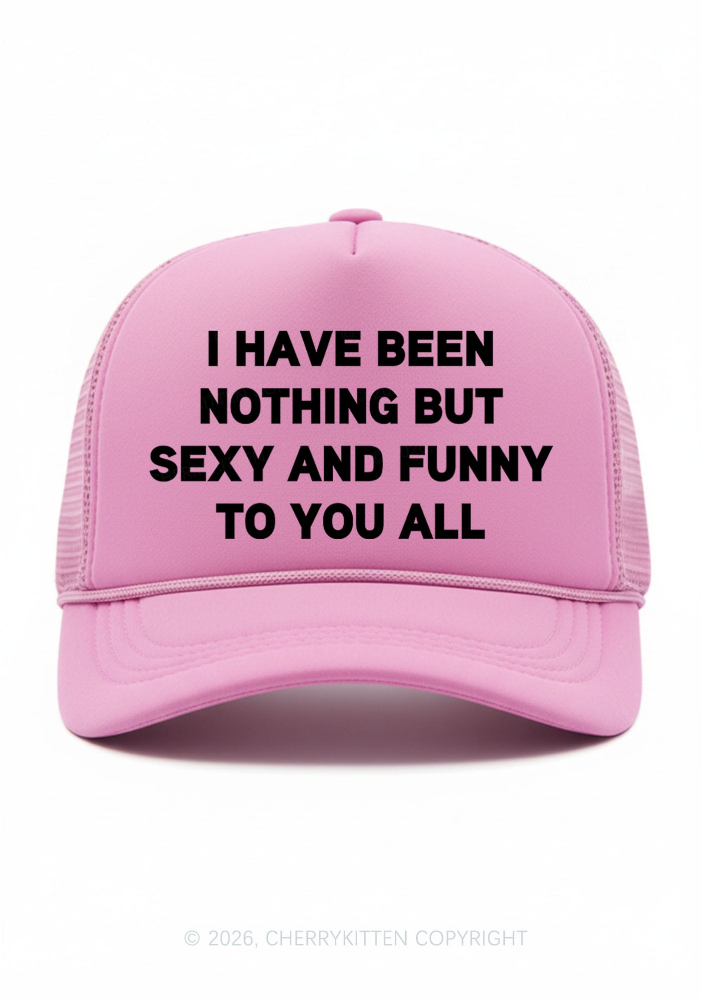 I Have Been Funny Y2K Trucker Hat Cherrykitten
