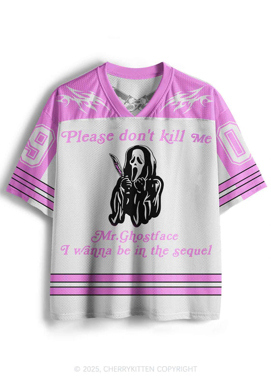 Custom Halloween Dont Kill Me Y2K Sport Jersey Shirts Cherrykitten