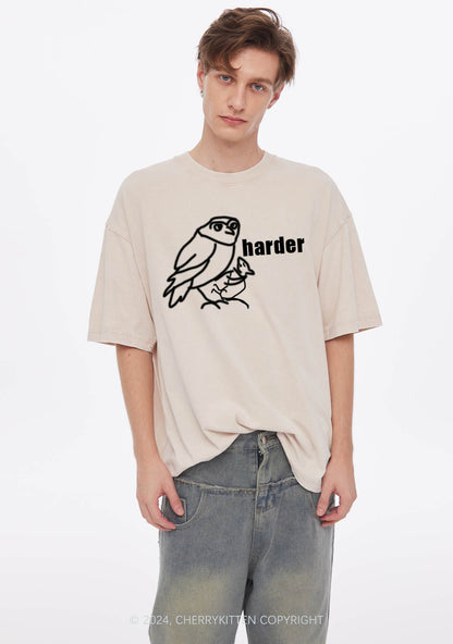 Rats Harder Y2K Washed Tee Cherrykitten