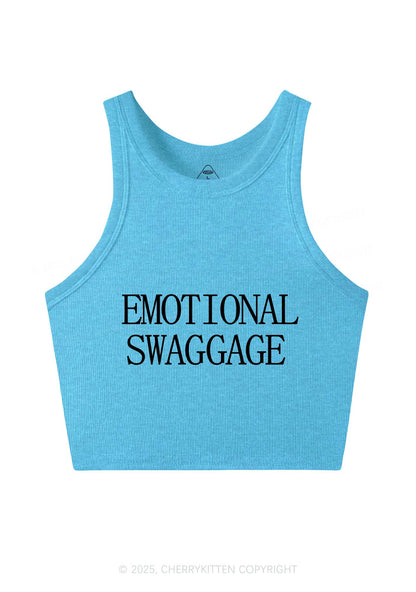 Emotional Swaggage Y2K Crop Tank Top Cherrykitten