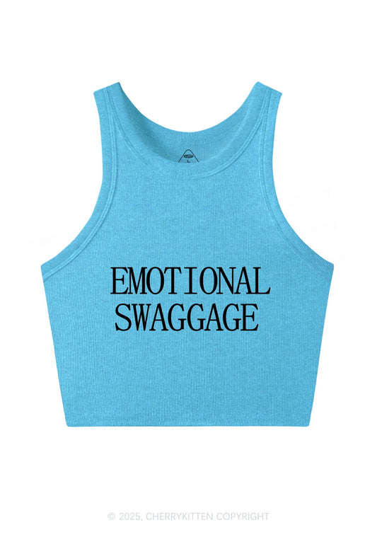 Emotional Swaggage Y2K Crop Tank Top Cherrykitten