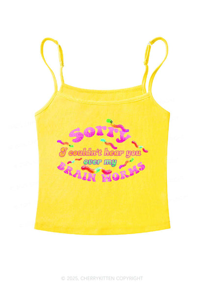 Brain Worms Y2K Spaghetti Strap Cami Cherrykitten