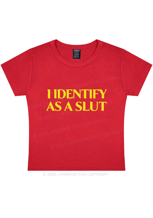 Identify As A Slxt Y2K Baby Tee Cherrykitten