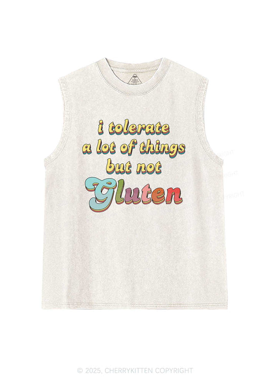 Tolerate Gluten Y2K Washed Muscle Tank Cherrykitten