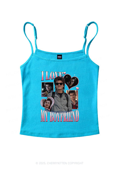 I Love My BF SH Y2K Spaghetti Strap Cami Cherrykitten