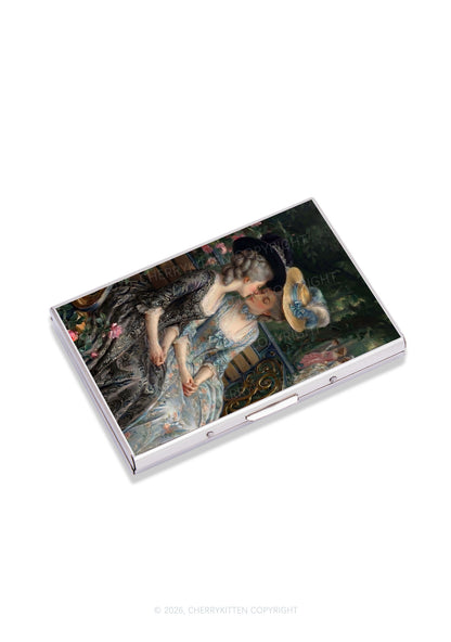 Vintage Garden Ladies Pride Y2K Mirror Cigarette Case Cherrykitten