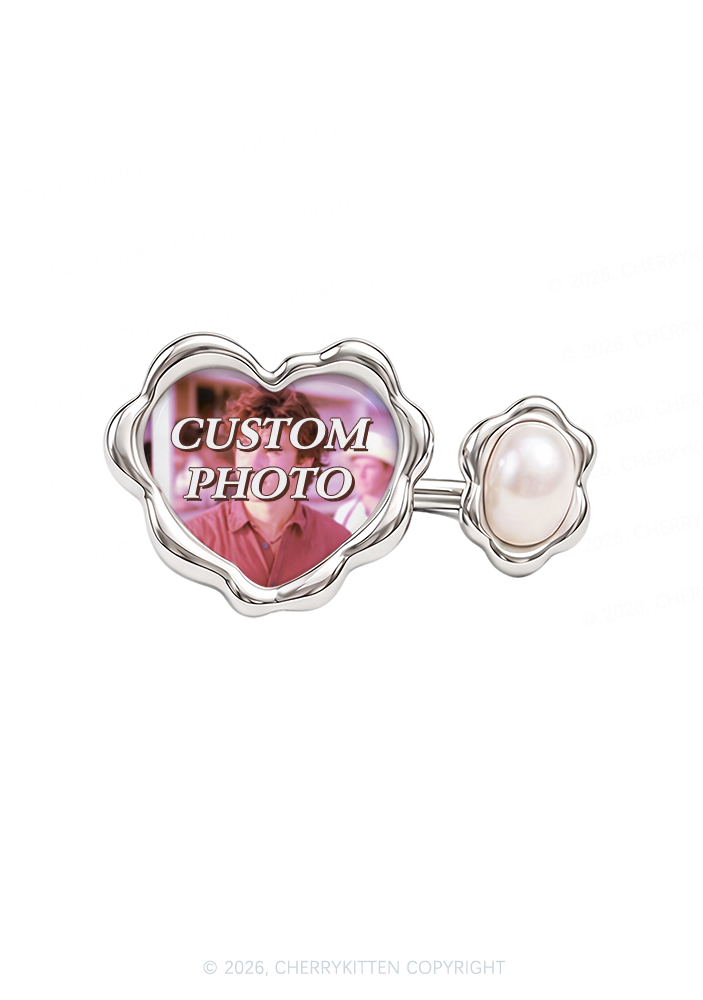 Custom Photo Y2K Rings Cherrykitten