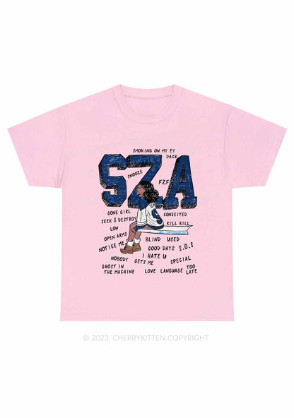 SZA Vintage Y2K Chunky Shirt Cherrykitten