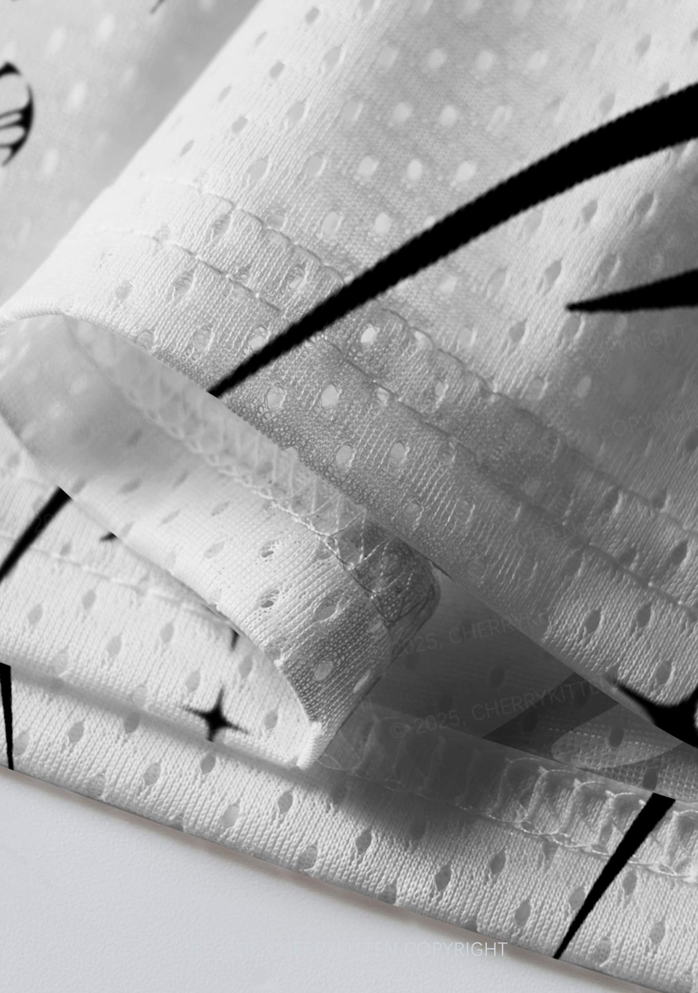 Custom Team Gothic Heart Y2K Sport Jersey Shirts Cherrykitten